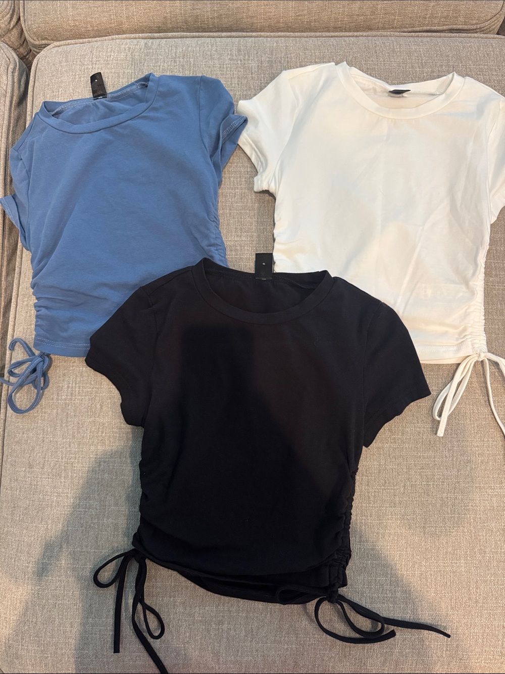 SHEIN White Crew Neck Tee - Soft Cotton Basic